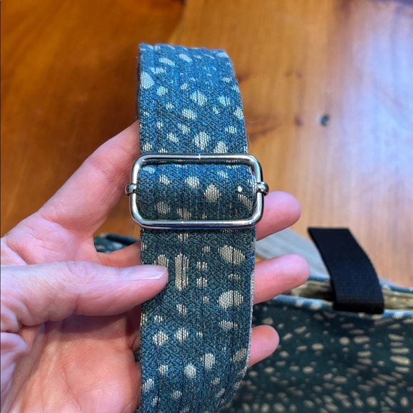 SACAMAIN Sac A Main Art Brocade Pocketbook Purse Designer Fabric Pockets Galore - Picture 8 of 11